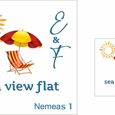 E & F Sea View Flat Nea Peramos (Macedonia) Exterior foto