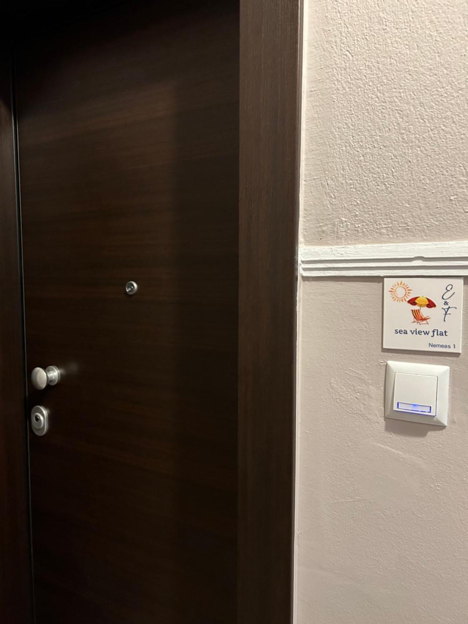 E & F Sea View Flat Nea Peramos (Macedonia) Exterior foto